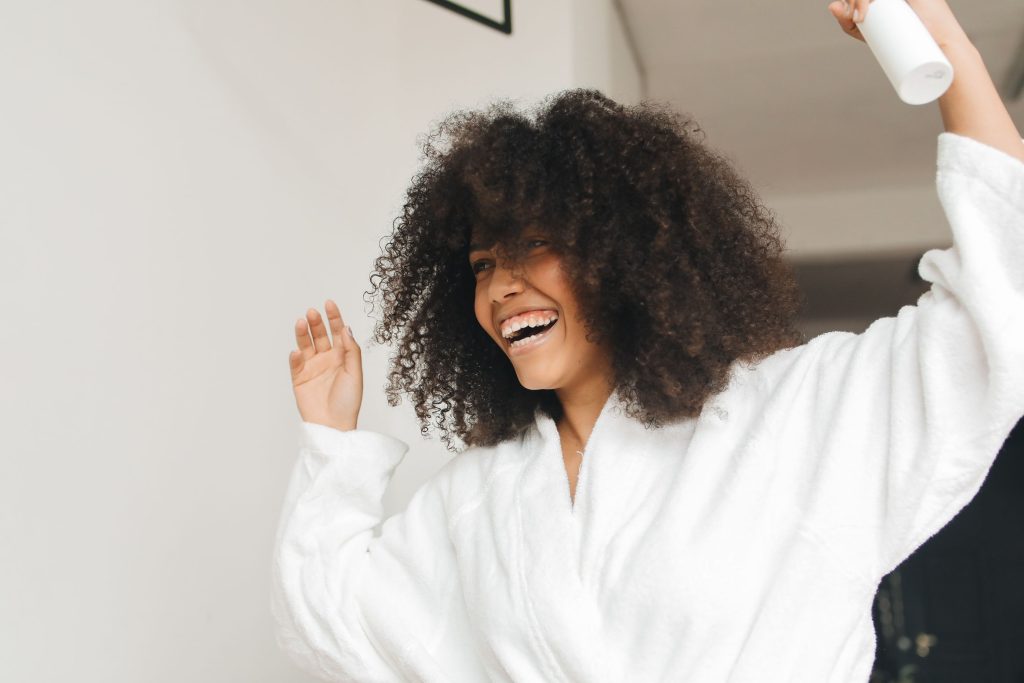 how to take care of curly hair at home